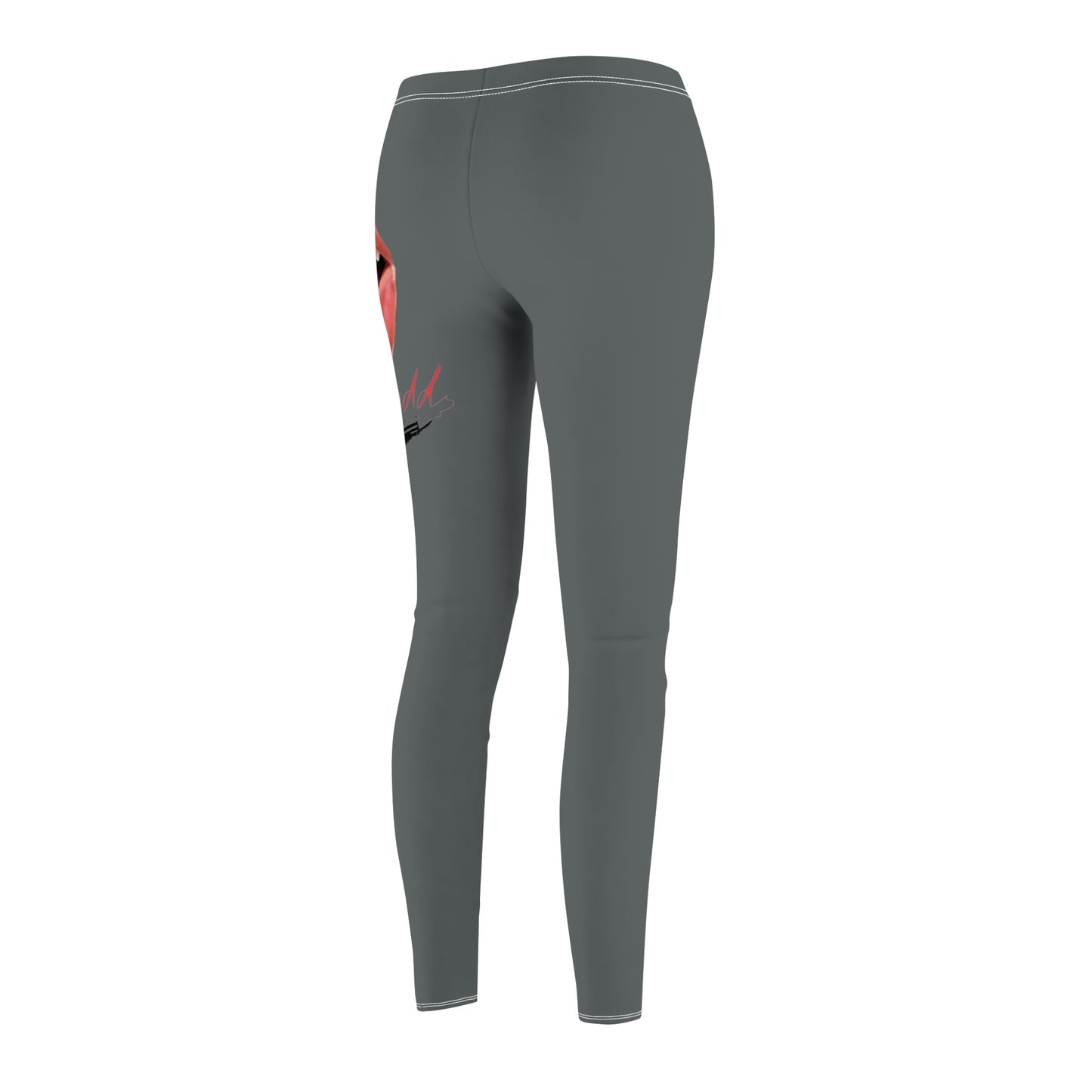 Redd Pill Lips Women's Cut & Sew Casual Leggings