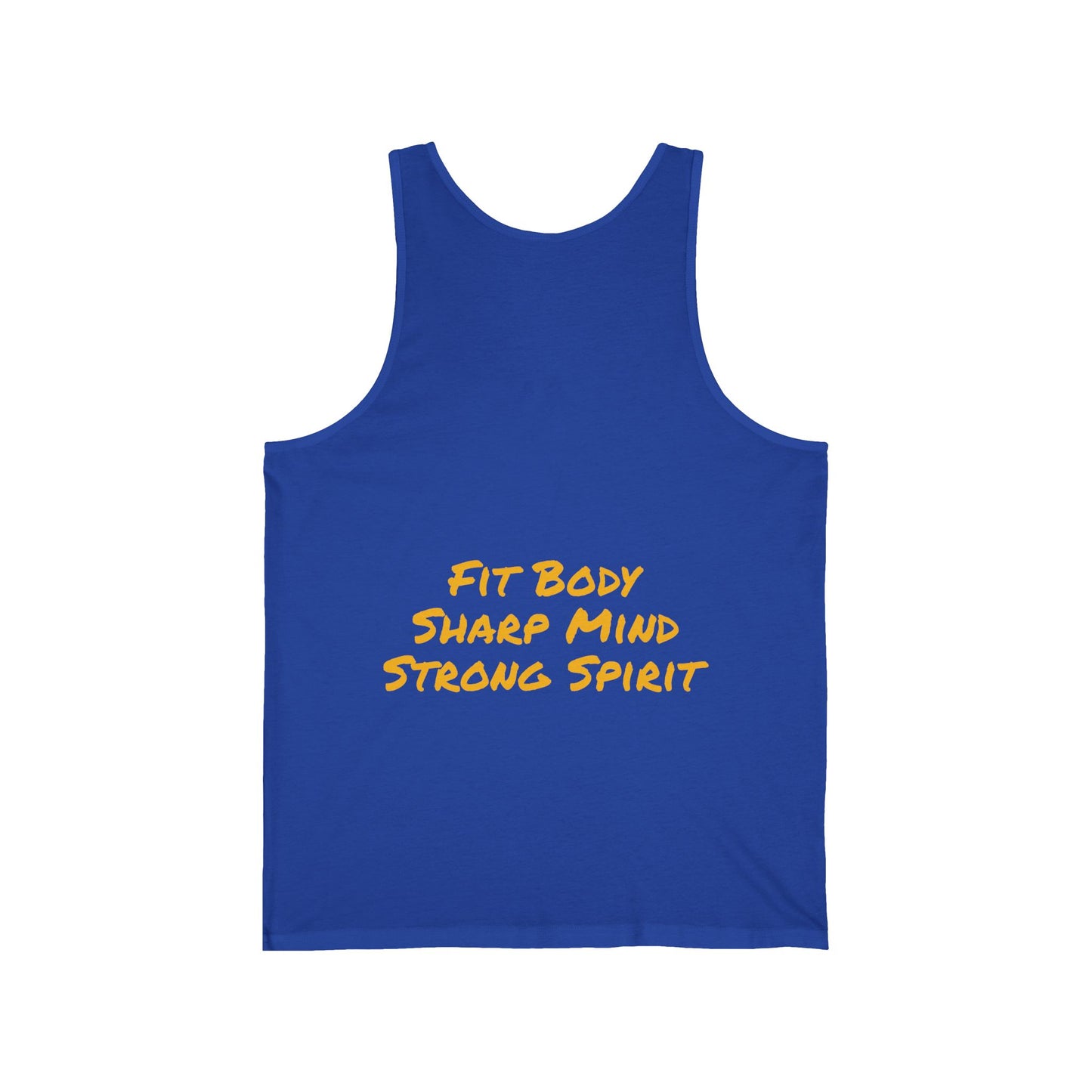 Mac's "Fit Body, Sharp Mind, Strong Spirit" Tank