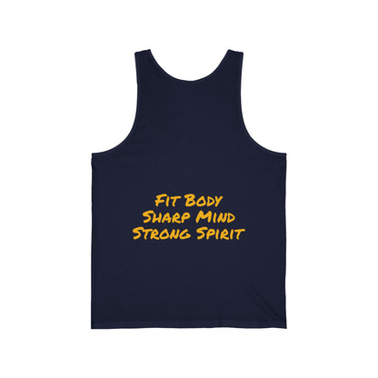 Mac's "Fit Body, Sharp Mind, Strong Spirit" Tank