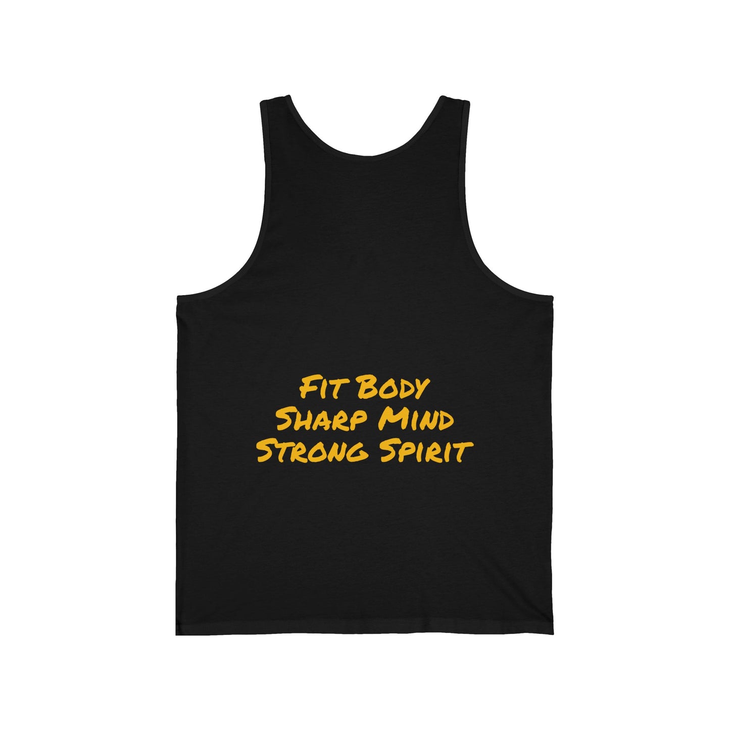 Mac's "Fit Body, Sharp Mind, Strong Spirit" Tank