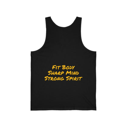 Mac's "Fit Body, Sharp Mind, Strong Spirit" Tank